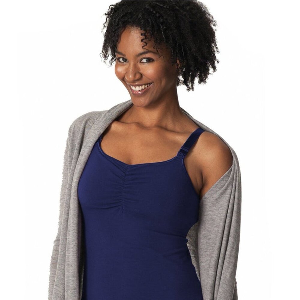 3/$30 Glamourmom Nursing Bra Full Bust Long Top